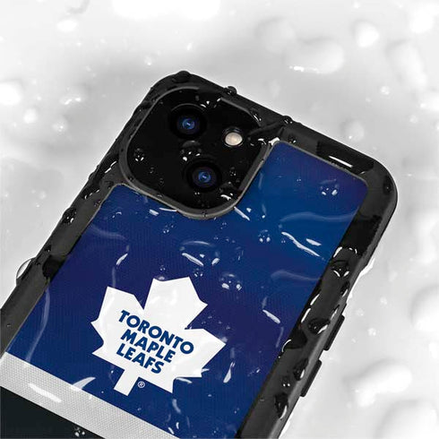 NHL Toronto Maple Leafs Jersey iPhone 15 Waterproof Case